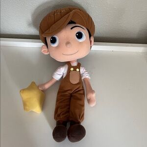 Disney Pixar La Luna BAMBINO w/Star 15" Plush Stffd Soft Bdy Genoese Boy Doll